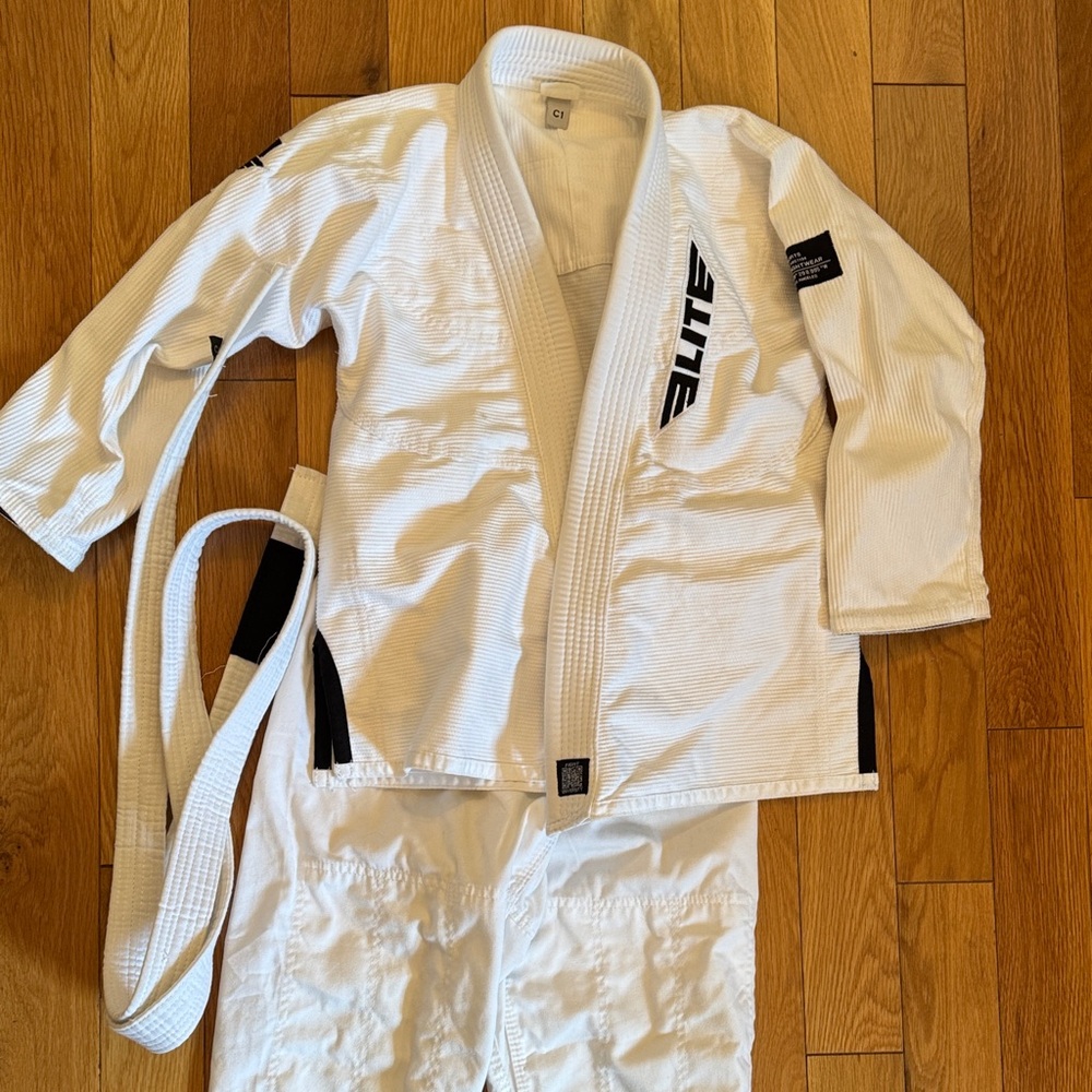 Kids White Martial Arts Uniform